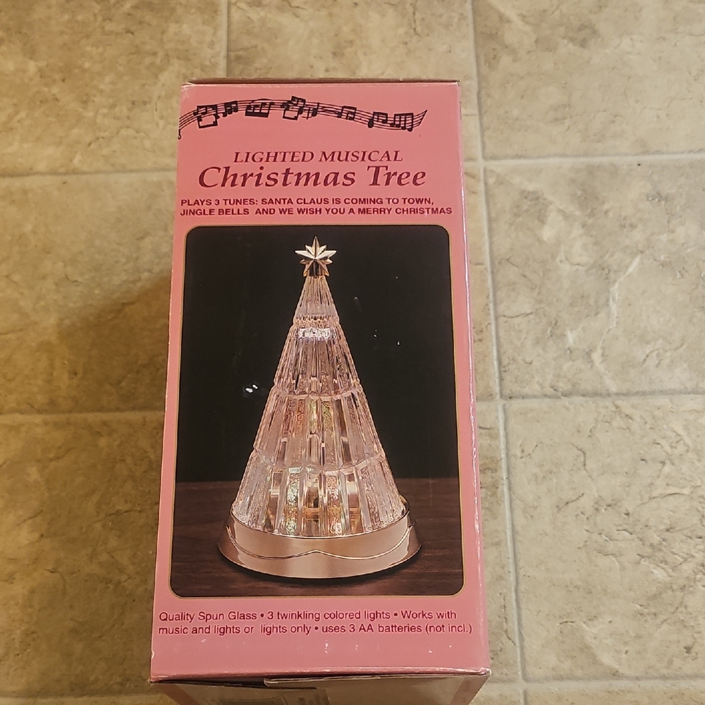 Vintage Elegant Crystal Holiday Tree